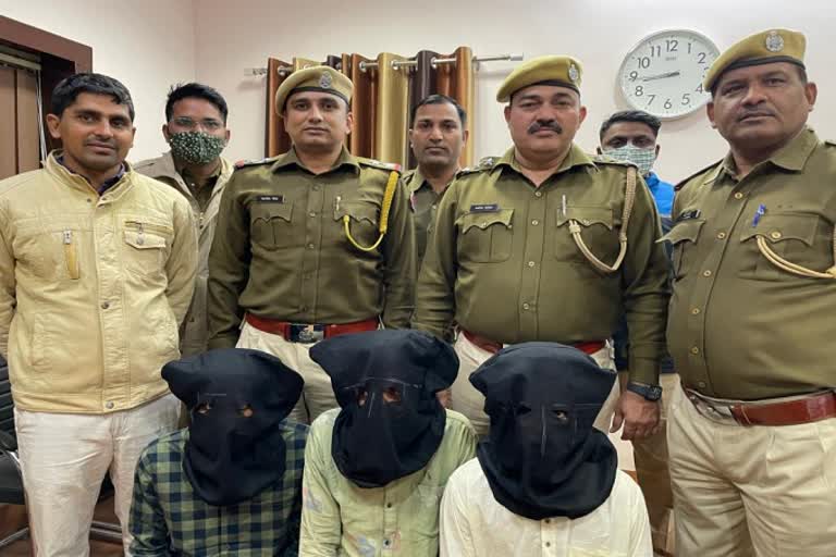 Three accused of robbery from businessman arrested in Bikaner
