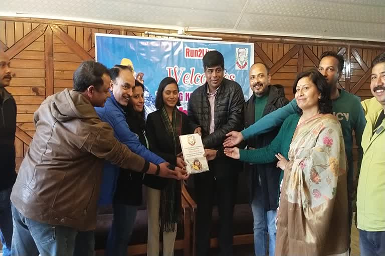 Mountaineer Sheetal Raj honored