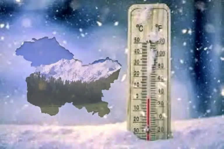 kashmir weather: کشمیر میں شبانہ درجہ حرارت نقطہ انجماد سے نیچے