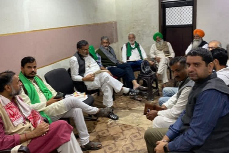 Samyukta Kisan Morcha holds core committee meeting in Delhi