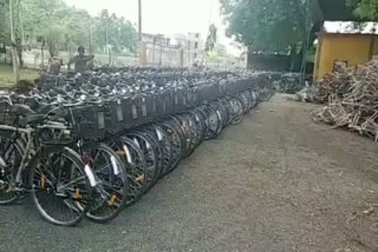 government cycles being sold in shops corruption in government scheme