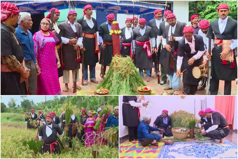 Huttari festival celebrating in Kodagu district