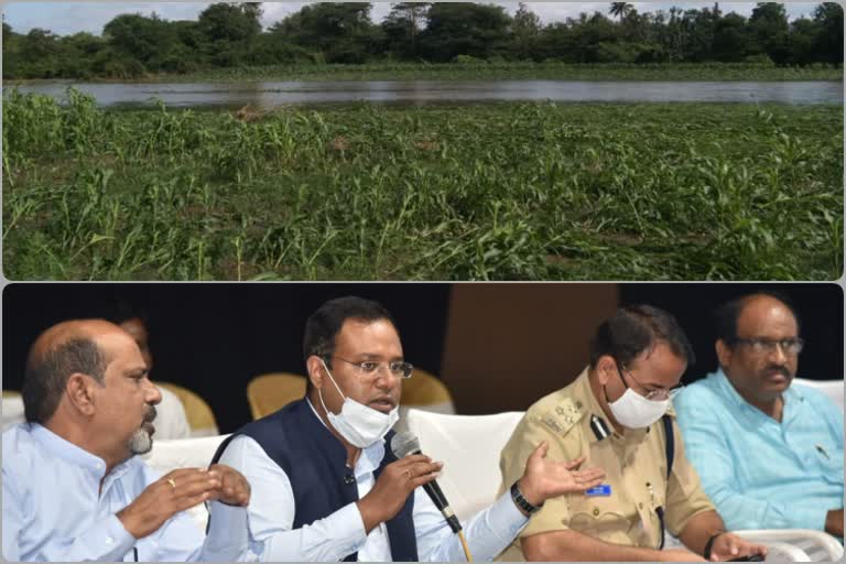 9579 hectares of crop demolished in Dharwad due to heavy rain