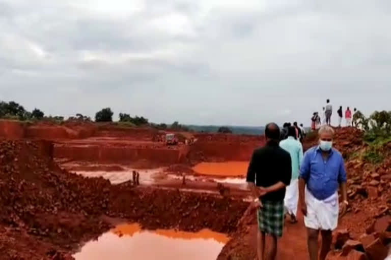 brick mining  Taliparamba RDO  kannur local news  തളിപ്പറമ്പ് ആർഡിഒ  ചെങ്കൽ ഖനനം  കണ്ണൂര്‍ വാര്‍ത്ത