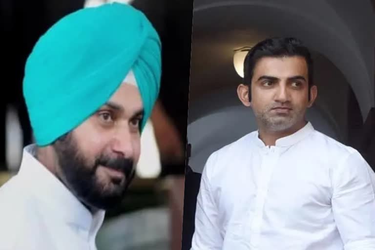 Gautam Gambhir slams Siddhu  punjab congress president Navjot Singh Sidhu  BJP leader Gautam Gambhir  pakistan prime minister Imran Khan  ഇമ്രാന്‍ ഖാന്‍  നവ്ജ്യോത് സിങ് സിദ്ദു  ഗൗതം ഗംഭീർ  ബിജെപി