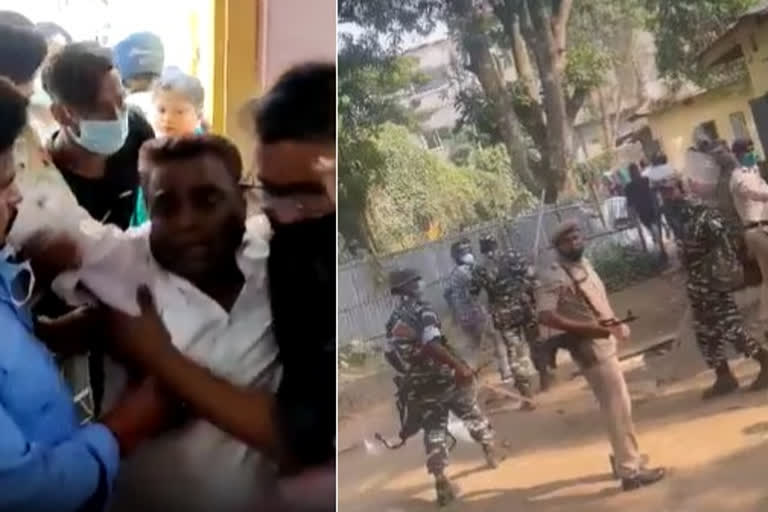 Tripura: Saayoni Ghosh interrogated in Agartala women police station, tmc workers attacked by miscreants