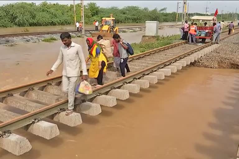 heavy floods