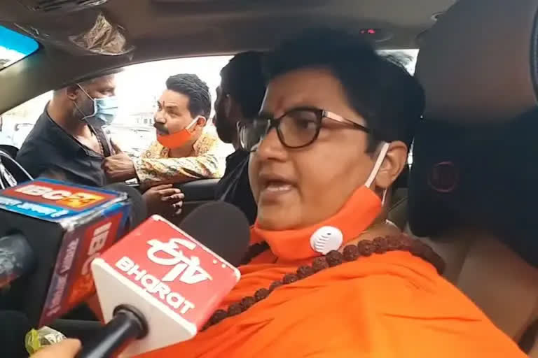 Pragya Singh Thakur  പ്രഗ്യ സിങ് താക്കൂർ  എംബിഎം കോളജിൽ നമസ്‌കാരം  എംബിഎം കോളജ്  MBM college  ban entry to MBM college for Namaz  Letter of BJP MP Pragya Singh Thakur  ഭോപ്പാൽ ഡിവിഷണൽ കമ്മീഷണർ  Bhopal Divisional Commissioner  majaar  മജാർ  Loudspeakers at mosques to offer azaan  ഉച്ചഭാഷിണിയിലൂടെ അസാൻ പ്രാർഥന  അസാൻ  azaan  Sadhvi Pragya