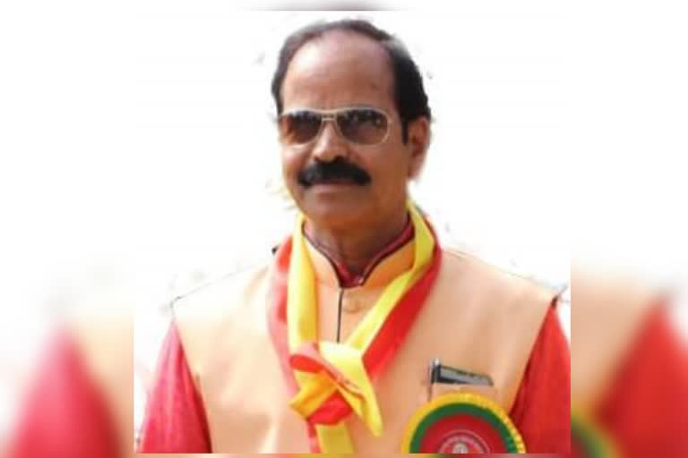 mddikere gopal won in mysore kannada sahitya parishat election