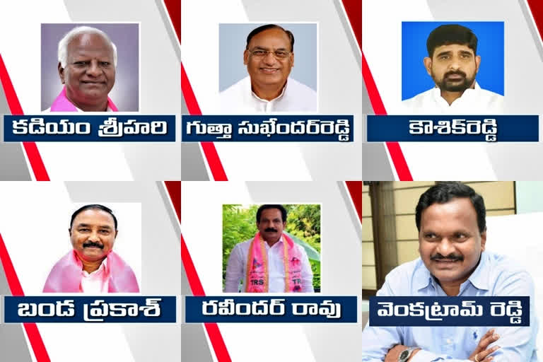 trs candidates unanimous in mla quota mlc election
