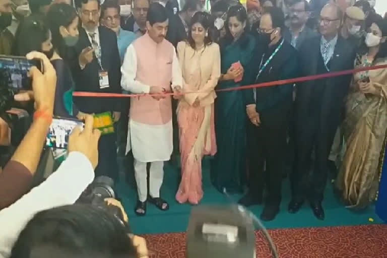 Shahnawaz Hussain inaugurates Bihar Pavilion at the International Trade Fair in New Delhi