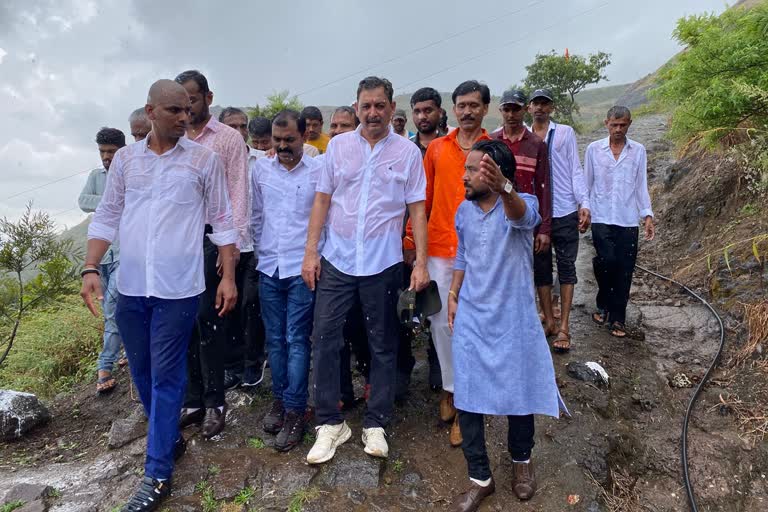 rajyasabha mp sambhajiraje chhatrapati on vishramgad nashik