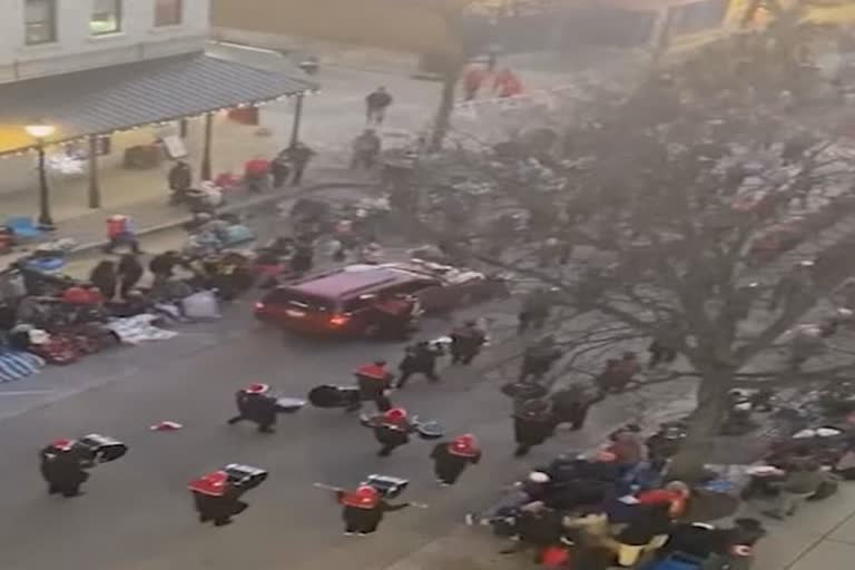 Video from building shows horror of parade crash