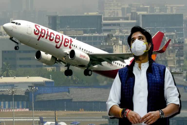 Aviation Minister flies on SpiceJet's 737 Max plane