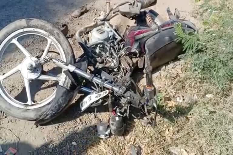 Alwar news, Road accident in Behror