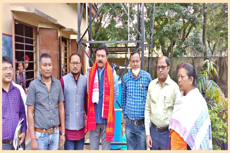 Minister Ranjit Kumar Das inspects government functions