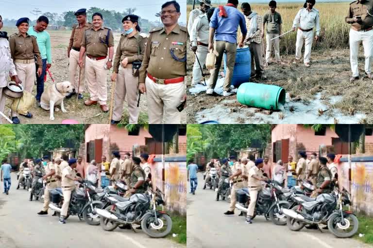 Liquor recovered in Bihar