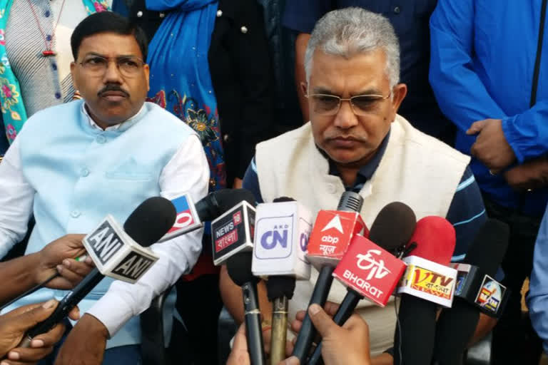 tmc workers do not have faith on state police, says dilip ghosh