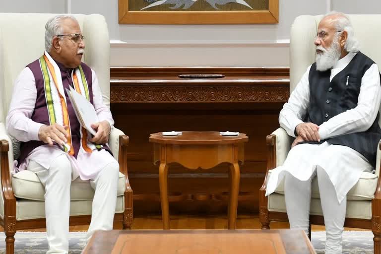 Manohar lal Modi Meeting Delhi