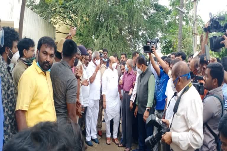 cm basavaraj bommai inspect