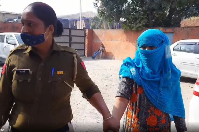 Woman Drug paddler Yamunanagar