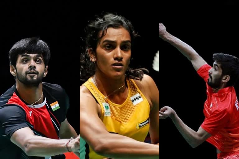 Indonesia Open  PV Sindhu  Kidambi Srikanth  Sai Praneeth  ഇന്തോനേഷ്യന്‍ ഓപ്പണ്‍  പിവി സിന്ധു  സായ്‌ പ്രണീത്  കിഡംബി ശ്രീകാന്ത്