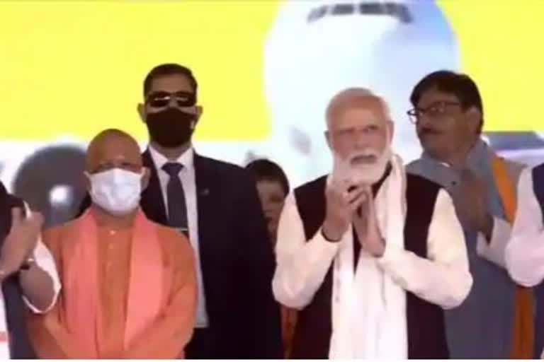 PM Modi inaugurates Noida International Airport