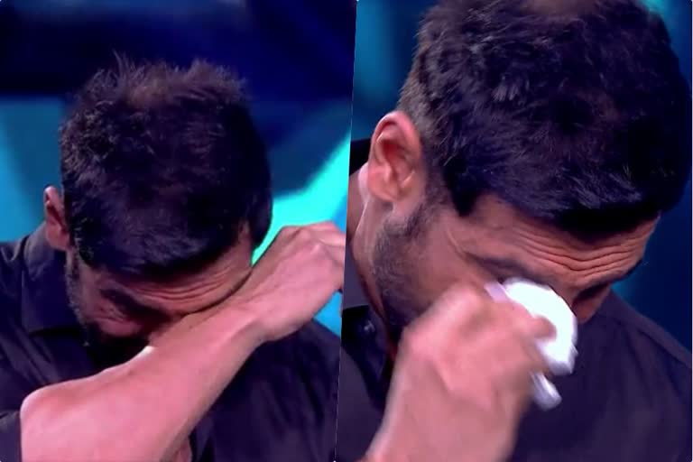 John Abraham crying