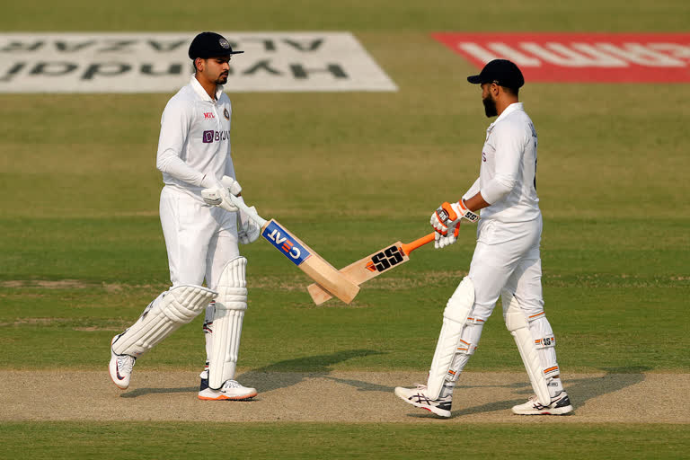 IND vs NZ, 1st Test, Green park kanpur , day report