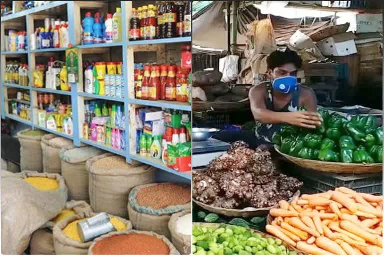 Increase in prices of food items