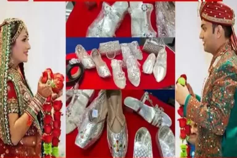 Jodhpur jeweller made silver shoes