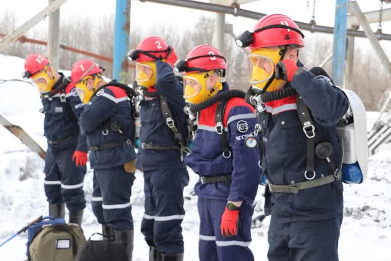 siberia mine fire