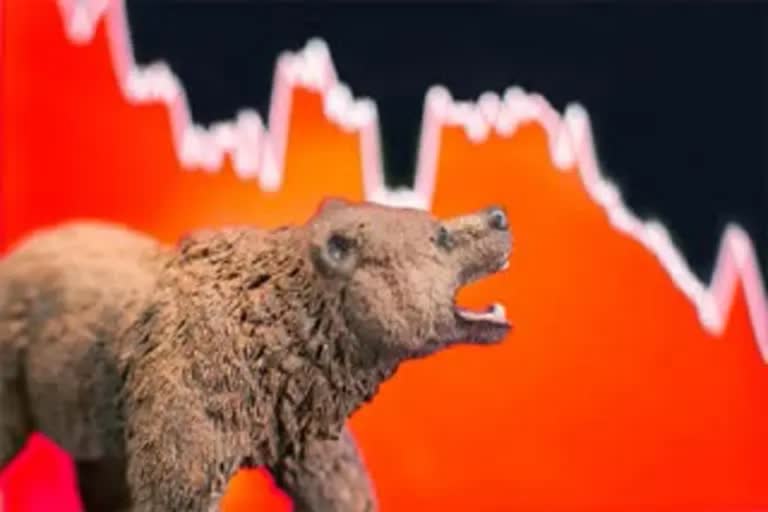 stock market crash today, స్టాక్​ మార్కెట్లు పతనం