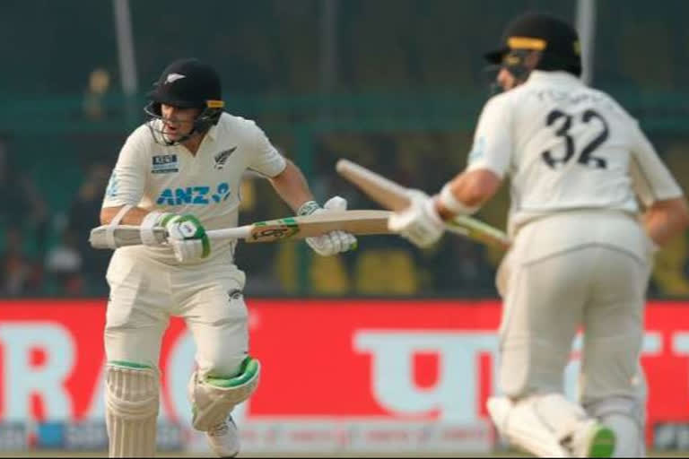 India vs New Zealand Kanpur Test Day Two