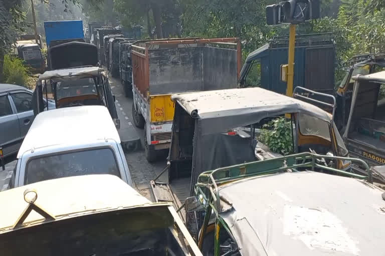 old vehicles seized faridabad