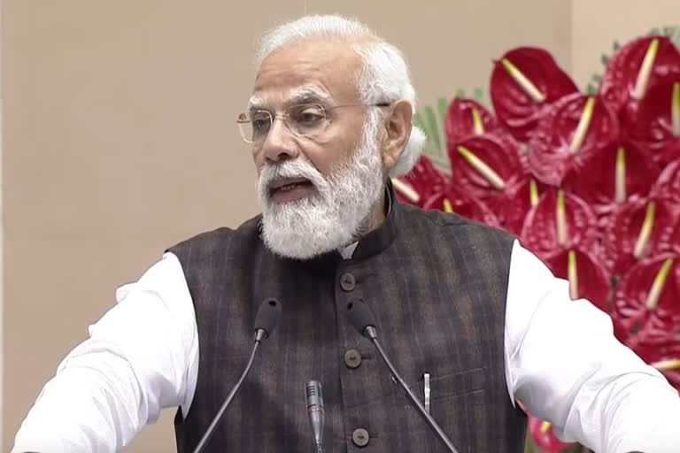 pm modi address