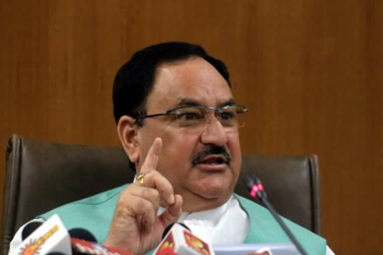 jp nadda on Constitution Day  jp nadda visit Imphal  جے پی نڈا کا یوم آئین پر خطاب  امپھال میں یوم آئین کی تقریب کا انعقاد  جے پی نڈا امپھال کے دورے پر