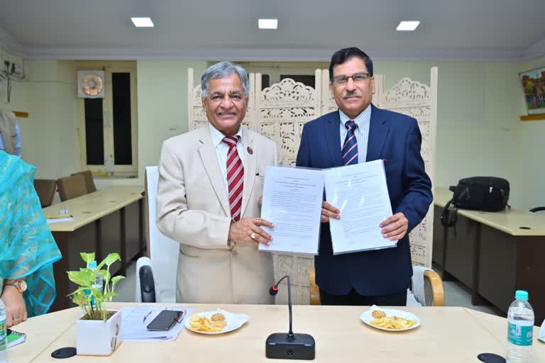 MoU signed between JNVU and SPUP jodhpur