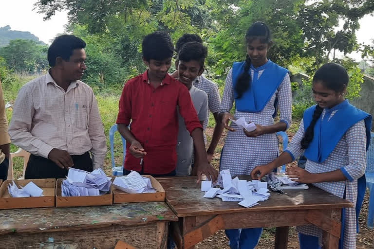 mock polling in zphs chinthagudem