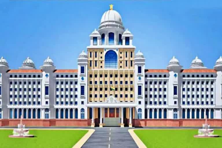 Telangana Secretariat, mosque, church, and temple in telangana secretariat