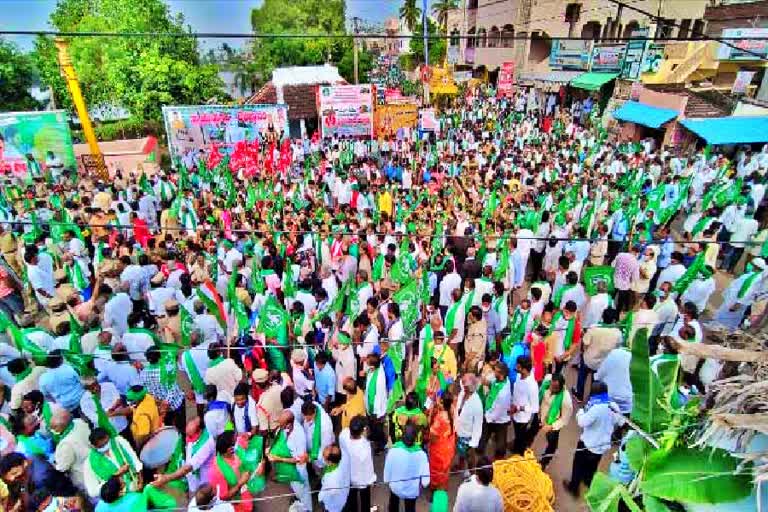 Farmers Padayatra Amaravati, Amaravati Farmers Padayatra, అమరావతి రైతుల పాదయాత్ర, రైతుల పాదయాత్ర