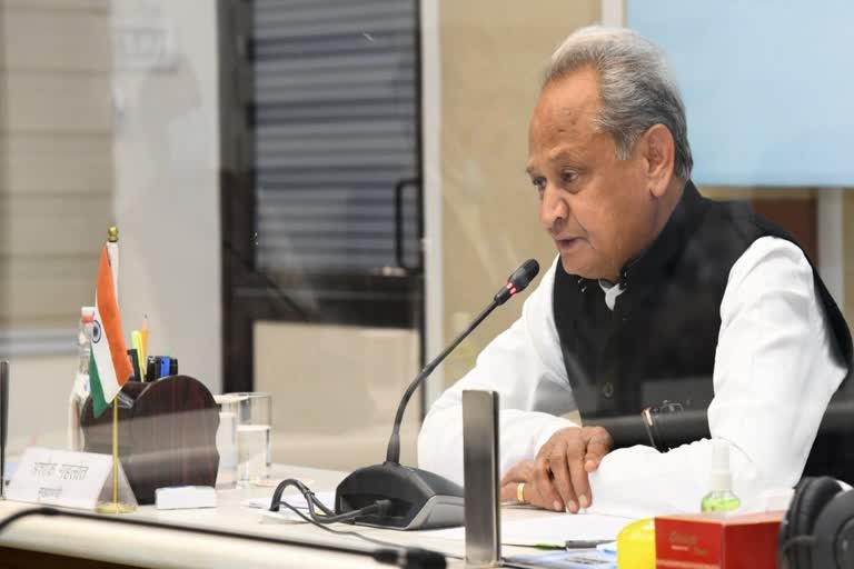 CM Ashok Gehlot, corona review meeting