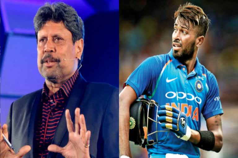 Kapil dev questions Hardik pandya's all rounder stature after hardik not seeing bowling