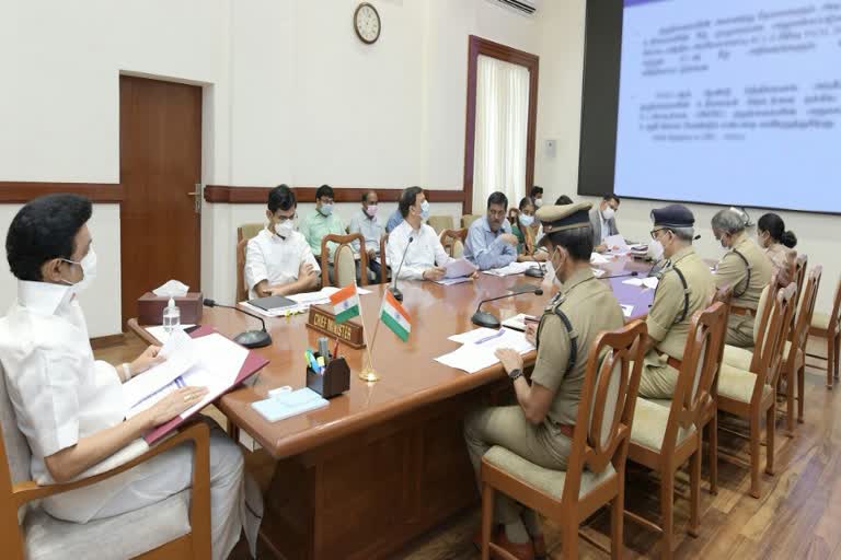 முதலமைச்சர் தலைமையில் போக்சோ சட்டத்தின் செயல்பாடுகள் தொடர்பாக ஆய்வுக் கூட்டம்