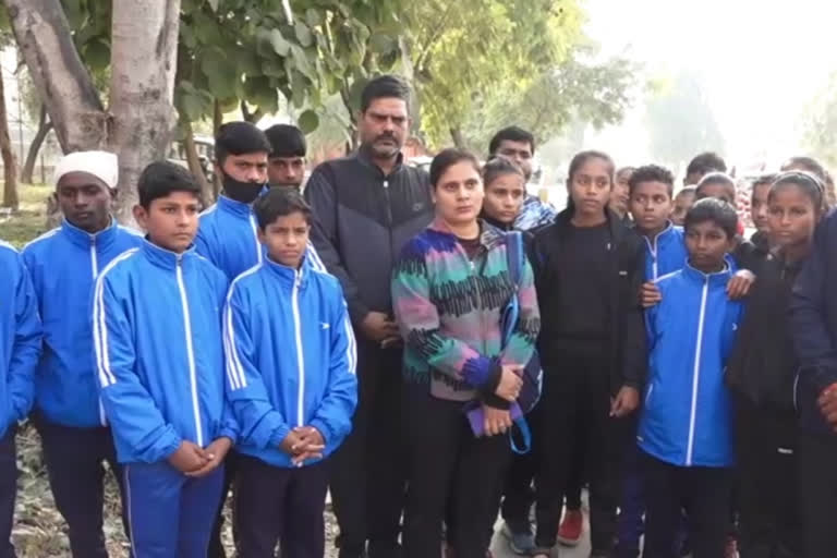 kho kho competition held in una