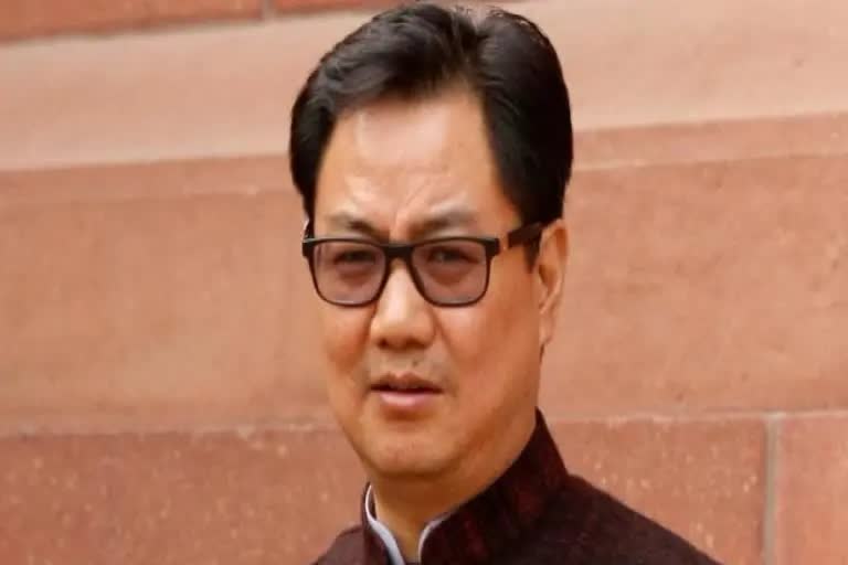 Union Law Minister Kiren Rijju