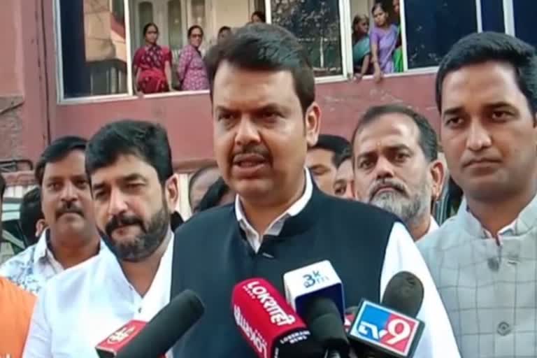 devendra fadnavis comment on Thackeray government