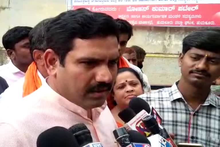 B Y Vijendra reacts on B S Yadiyurappa statement