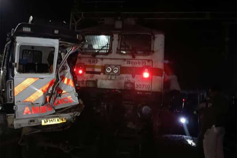 train accident at palasa