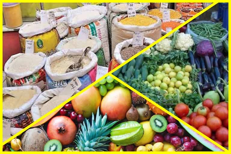 haryana fruits and vegetables and ration rate